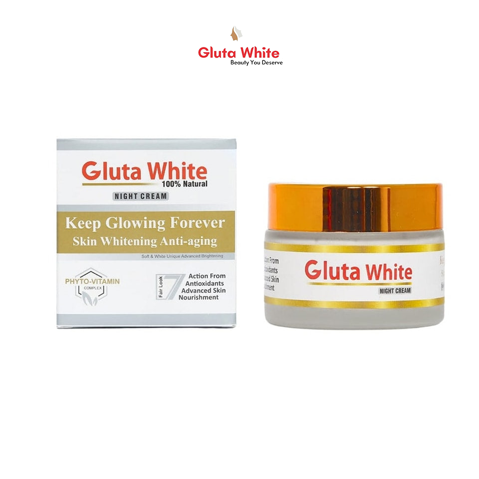 Gluta White Cream for Face Whitening & Brightening ( BUY 1 GET 1 FREE )